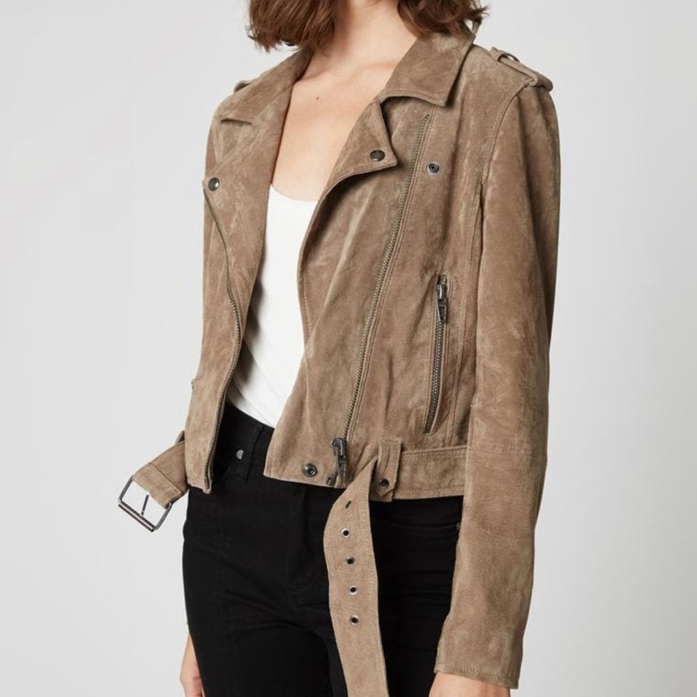 BLANKNYC Suede Leather Motorcycle Jackets | Medium